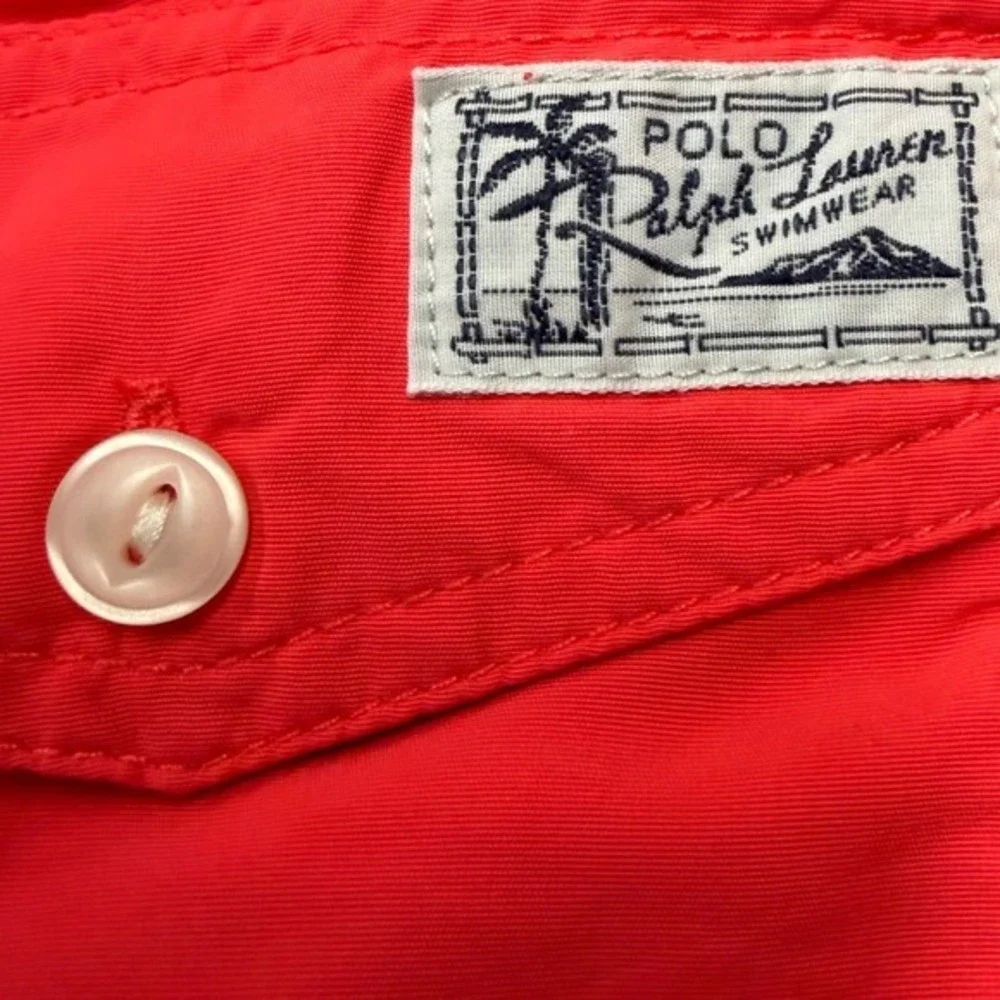Polo Ralph Lauren Mens Large Swim Trunks‎ Mesh Lined Board Shorts Costal